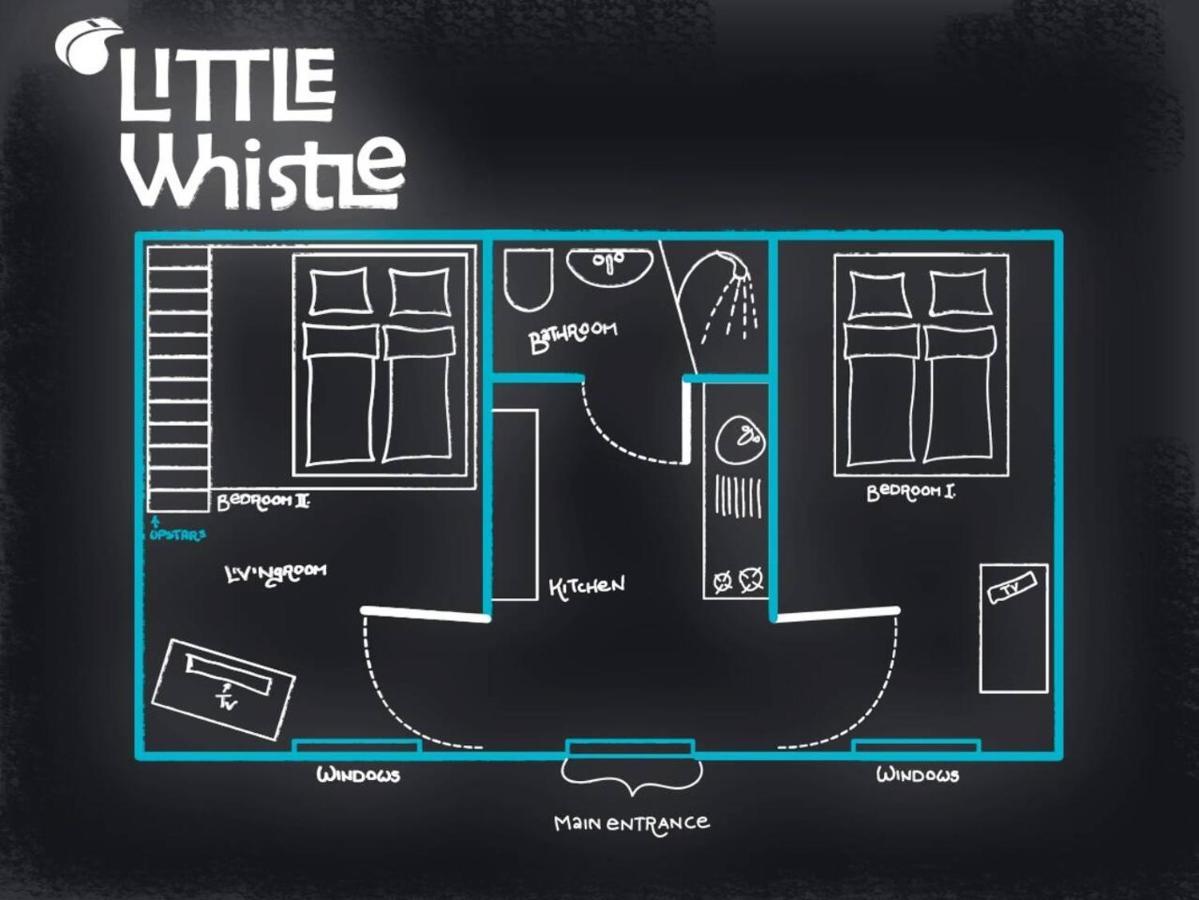 Ferienwohnung Little Whistle In The Heart Of Jewish District With Ac Budapest Exterior foto